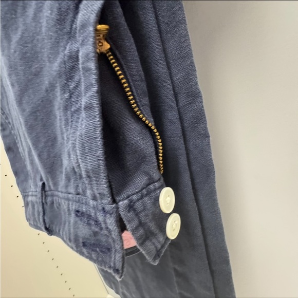 Lilly Pulitzer Navy Linen Pants, EUC, 10 - Picture 3 of 6
